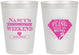 Personalized Bachelorette 8 oz Frosted Cups - Final Fling Before The Ring | 60129