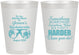 Personalized Bachelorette 8 oz Frosted Cups - Something Borrowed | 60132