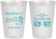 Personalized Bachelorette 8 oz Frosted Cups - Beach | 60135