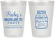 Personalized Bachelorette 8 oz Frosted Cups - Bride To Be | 60146