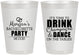 Personalized Bachelorette 8 oz Frosted Cups - Drink Champagne Dance | 60154