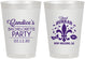 Personalized Bachelorette 8 oz Frosted Cups - New Orleans | 60166