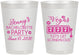 Personalized Bachelorette 8 oz Frosted Cups - Las Vegas | 60170