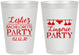 Personalized Bachelorette 8 oz Frosted Cups - Lingerie Party | 60171
