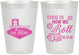 Personalized Bachelorette 8 oz Frosted Cups - Las Vegas | 60191