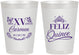 Personalized Quinceanera 8 oz Frosted Cups - Mis Quince Anos | 70000