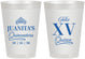 Personalized Quinceanera 8 oz Frosted Cups - Mis Quince Anos | 70003