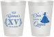 Personalized Quinceanera 8 oz Frosted Cups - Once Upon A Quince | 70011