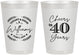 Personalized Anniversary 8 oz Frosted Cups - Cheers To 40 Years | 80015
