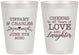 Personalized Anniversary 8 oz Frosted Cups - Cheers To 45 Years | 80016