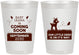 Personalized Baby Shower 8 oz Frosted Cups - Little Deer On The Way | 90011