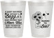Personalized Baby Shower 8 oz Frosted Cups - Mommy To Bee | 90016