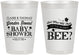 Personalized Baby Shower 8 oz Frosted Cups - Little Honey Bee | 90018