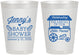 Personalized Baby Shower 8 oz Frosted Cups - Little Peanut | 90030