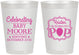 Personalized Baby Shower 8 oz Frosted Cups - Going To Pop | 90040