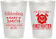 Personalized Baby Shower 8 oz Frosted Cups - Future Firefighter | 90048