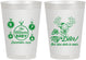 Personalized Baby Shower 8 oz Frosted Cups - Oh My Deer Christmas | 90051
