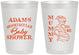 Personalized Baby Shower 8 oz Frosted Cups - Mummy To Be Halloween | 90087