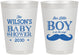 Personalized Baby Shower 8 oz Frosted Cups - Little Boy | 90092