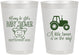 Personalized Baby Shower 8 oz Frosted Cups - Little Farmer | 90108