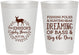 Personalized Baby Shower 8 oz Frosted Cups - Fishing Hunting | 90119