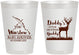 Personalized Baby Shower 8 oz Frosted Cups - Hunting Buddy | 90127