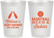 Personalized Baby Shower 8 oz Frosted Cups - Basketball Beer Babies | 90134