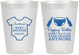 Personalized Baby Shower 8 oz Frosted Cups - Popping Bottles | 90169