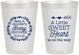 Personalized Baby Shower 8 oz Frosted Cups - Little Sweet Heart | 90195
