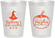 Personalized Baby Shower 8 oz Frosted Cups - Little Pumpkin Halloween | 90196