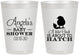 Personalized Baby Shower 8 oz Frosted Cups - Chick About To Hatch | 90199