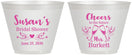 Custom Bridal Shower 9 oz Wine Frosted Cups - Future Mrs | 100005