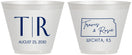 Custom Wedding 9 oz Wine Frosted Cups - Kansas | 115