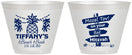 Custom Bat Mitzvah 9 oz Wine Frosted Cups - 12th Birthday Beach | 120005