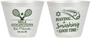 Custom Bat Mitzvah 9 oz Wine Frosted Cups - 12th Birthday Tennis | 120018