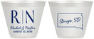 Custom Wedding 9 oz Wine Frosted Cups - South Dakota | 140