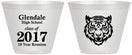 Custom Class Reunion 9 oz Wine Frosted Cups - Class Of 2017 10 Year | 140000