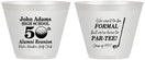 Custom Class Reunion 9 oz Wine Frosted Cups - Class Of 1977 50 Year | 140024