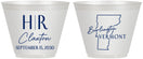 Custom Wedding 9 oz Wine Frosted Cups - Vermont | 144