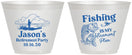 Custom Retirement 9 oz Wine Frosted Cups - Fishing | 150009