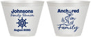 Custom Family Reunion 9 oz Wine Frosted Cups - Cruise Nautical | 160020
