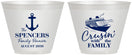 Custom Family Reunion 9 oz Wine Frosted Cups - Cruise Crusin | 160026