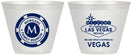Custom Family Reunion 9 oz Wine Frosted Cups - Las Vegas | 160037