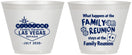 Custom Family Reunion 9 oz Wine Frosted Cups - Las Vegas | 160038