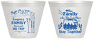 Custom Family Reunion 9 oz Wine Frosted Cups - Ski Trip | 160041