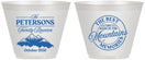 Custom Family Reunion 9 oz Wine Frosted Cups - Mountains | 160043