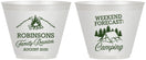 Custom Family Reunion 9 oz Wine Frosted Cups - Camping | 160044