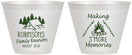 Custom Family Reunion 9 oz Wine Frosted Cups - Camping | 160046