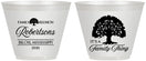 Custom Family Reunion 9 oz Wine Frosted Cups - Tree Family Thing | 160054