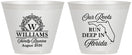 Custom Family Reunion 9 oz Wine Frosted Cups - Florida | 160057